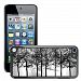 Super Stellar Slim PC Hard Case Cover Skin Armor Shell Protection // M00048582 silhouette trees aero vector art // Apple iPod Touch 5 5G 5th