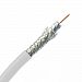 1000 foot, White, Bulk, RG6 Coaxial Cable, 18 AWG, Pullbox ( 1 PACK ) BY NETCNA