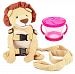 Goldbug Animal 2 in 1 Harness with Travel Snack Cup, Lion