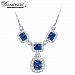Diamonesk Royal Decadence Women's Sterling Silver Necklace