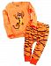 Babygp "Tiger" Boys 2 Piece Pajama 100% Cotton(size:2-7years) (3T, brown)