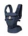 Ergobaby Adapt Cool Air Mesh Breathable Ergonomic Multi-Position Baby Carrier, Newborn To Toddler, Deep Blue