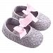 GOTD Glitter Baby Shoes Sneaker Anti-slip Soft Sole Toddler Prewalker (US 4, 12~18 Month , Gray )