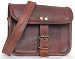 Handolederco. 7"x5" Brown , Genuine Leather Women's Bag /Handbag / Tote/purse/ Shopping Bag