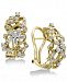 Duo by Effy Diamond Openwork Floral Drop Earrings (3/8 ct. t. w. ) in 14k Gold & White Gold