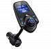 AVANTEK Bluetooth FM Transmitter, In-Car Universal Wireless Radio Adapter Hands-free Car Kit with TF / Micro SD Card Slot and USB Car Charger
