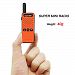 Mini Walkie Talkie EasyTalk ET-M3 16 channel UHF 400-520MHz Two Way Radio for kids/Girl/Boy (Orange/Black)