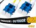 OS2 LC-LC Indoor/Outdoor 9/125 Singlemode DX Fiber Cable - 6 Meter