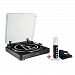 Audio Technica AT-LP60BK Fully Automatic Belt Driven Turntable with Bonus Gadget Cleaning Kit (Black)