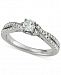 Diamond Twist Engagement Ring (5/8 ct. t. w. ) in 14k White Gold