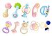 Activity 10PCS Teething Toy Creative Baby/Infant Teether Developmental Gift Toy