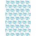 Simon Elvin 24 Sheets Baby Boy Gift Wraps (One Size) (White/Blue)
