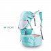 SONARIN Ergonomic Multifunctional Hipseat Baby Carrier, 100% Cotton, Breathable, All Season Common, Free Size, 12 Carrying Positions, Easy to Carry and Easy Mom, Safe and Comfortable, Adapted to Your Child's Growing, 100% GUARANTEE and FREE DELIVERY, I...