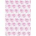 Simon Elvin 24 Sheets Baby Girl Gift Wraps (One Size) (White/Pink)