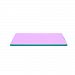 iFAM Shell Convertible Playmat Playard Mattress 125 x 63 x 4 cm (Purple x White)