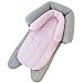 2 in 1 Head Support By Gold Bug - Pink/Gray