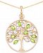Simone I. Smith Crystal Tree of Life Pendant Necklace in 18k Gold over Sterling Silver