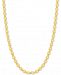 18" Valentina Link Chain Necklace (3mm) in 14k Gold