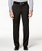 Alfani Men's Traveler Black Solid Big and Tall Classic-Fit Pants, Created for Macy's