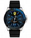 Ferrari Men's Xx Kers Black Silicone Strap Watch 44mm