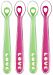 Munchkin 2 Pack Silicone Spoons (Pack of 2 - Total 4), Green/Blue . . .