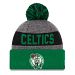 Boston Celtics New Era NBA Sport Knit Pom Hat