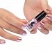 Nail Polish Plating Silver 6 Colors to Choose Paste Metal Color Stainless Steel Banstore. (Pink)