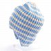 ChunkiChilli Unisex-Baby's Organic Cotton Hat Biggles 3-6 Months Blue
