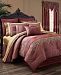 J Queen New York Ellington 4-Pc. Red California King Comforter Set Bedding