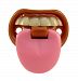 Billy Bob Teeth Baby with Attitude- Born to Be Bad - Tongue Pacifier