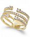 Diamond Cuff-Style Statement Ring (3/4 ct. t. w. ) in 14k Gold