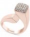 Pave Rose by Effy Diamond Bypass Ring (1/2 ct. t. w. ) in 14k Rose Gold