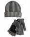 Ryan Seacrest Distinction Men's Striped Beanie & Gloves Set