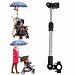 Chinatera Portable Adjustable Plastic Baby Stroller Pram Umbrella Bar Stretch Stand Holder Bracket Connector