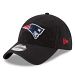 New England Patriots Core Classic Black Relaxed Fit 9TWENTY Cap