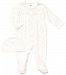 Carter's Girls Sizes Newborn-9 Months Kitten 1 Piece Pajama Set (6m, White)