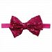 Rarelove Baby Girls Headband Rose Red Bowknot Sequin Hair Bands Accessories