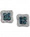 Effy Diamond Cluster Stud Earrings (1-1/6 ct. t. w. ) in 14k White Gold