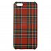 Classic Red Royal Stewart Tartan Pattern Cover For Iphone 5c