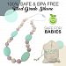 JUNGO BAMBINO Silicon Teething Necklace For Mom To Wear and Baby To Chew. BPA Free. Variety Of Colors (Pink Marshmellow)