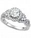 Diamond Engagement Ring (1-1/2 ct. t. w. ) in 14k White Gold