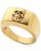 Degs & Sal Men's Skull Ring in 14k Gold-Plated Sterling Silver