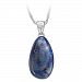 Jewels Of Nature Azurine Sterling Silver Pendant Necklace
