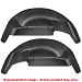 Black Husky Liners # 79101 Wheel Well Guards FITS:FORD 2006 - 201. . .