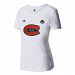 Montreal Canadiens Adidas Women's 2017 NHL 100 Classic Cap Sleeve Logo T-Shirt