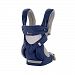 Ergobaby 360 All Carry Positions Award-Winning Cool Air Mesh Ergonomic Baby Carrier, French Blue