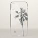 Customized Palm Tree iPhone X case - clear