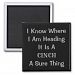 Just Words Cinch Quote by Kat Worth Magnet