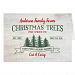 Custom Vintage Christmas Tree Farm Card