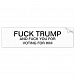 Fort Bend County Fuck Trump Bumper Sticker
